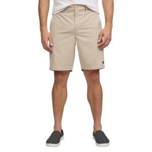 NEW Quiksilver Men's Size 34 Tan Shorts UV Protection Moisture Wicking Stretch
